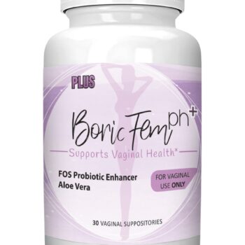 Boric Acid Vaginal Suppositories 800mg