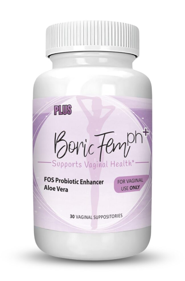 Boric Acid Vaginal Suppositories 800mg