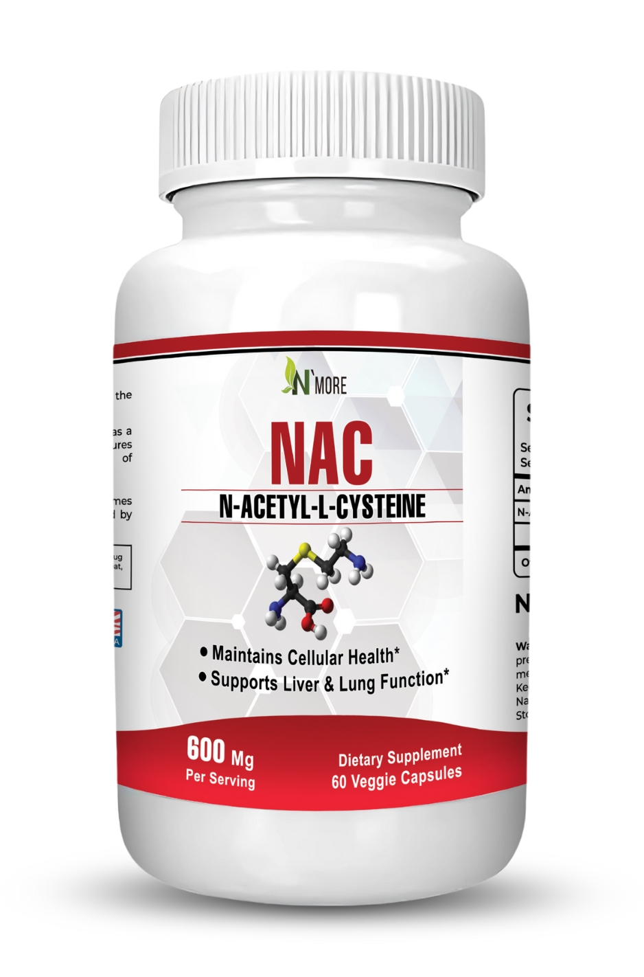 Cysteine 600mg Capsules