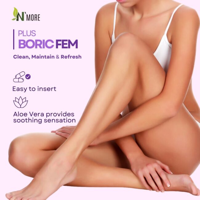 Boric Acid Vaginal Suppositories Plus Aloe Vera - Image 3
