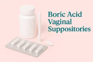 boric acid suppository